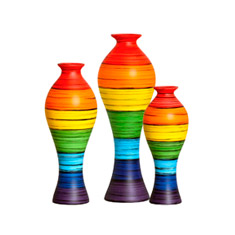 Trio de Vasos Califórnia Fantasy