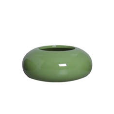 Vaso Decorativo Cachepot Verde de Mesa